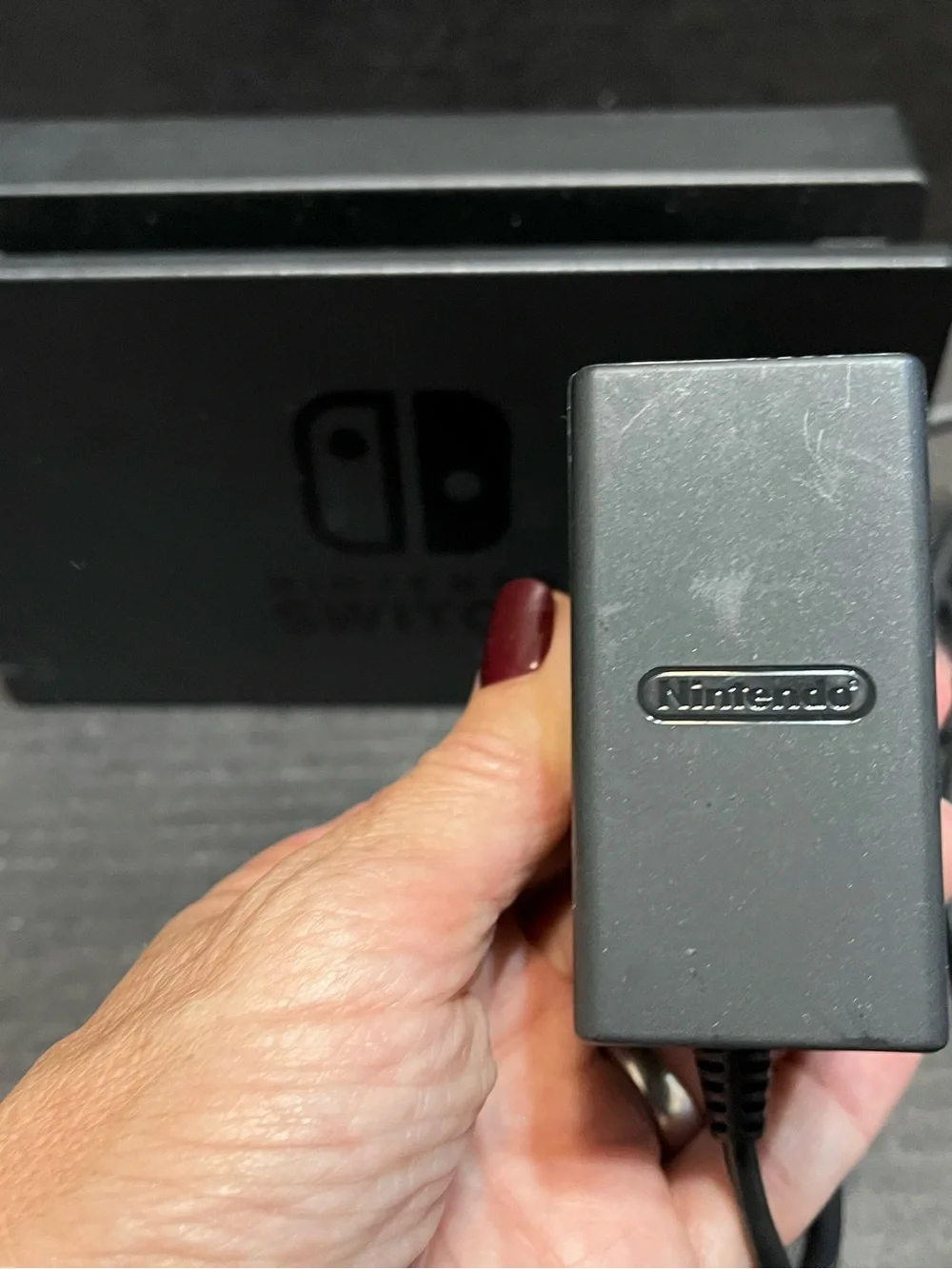 Nintendo Switch Docking Station complete with power adapter supply and HDMI